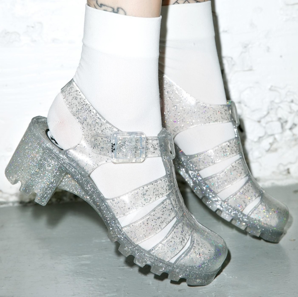Juju BABE JELLY SHOES euc Like New!